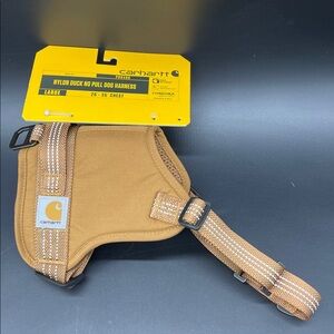 NWT Carhartt Nylon Duck No Pull Dog Harness Large *BENEFITS ANIMAL RESCUE*